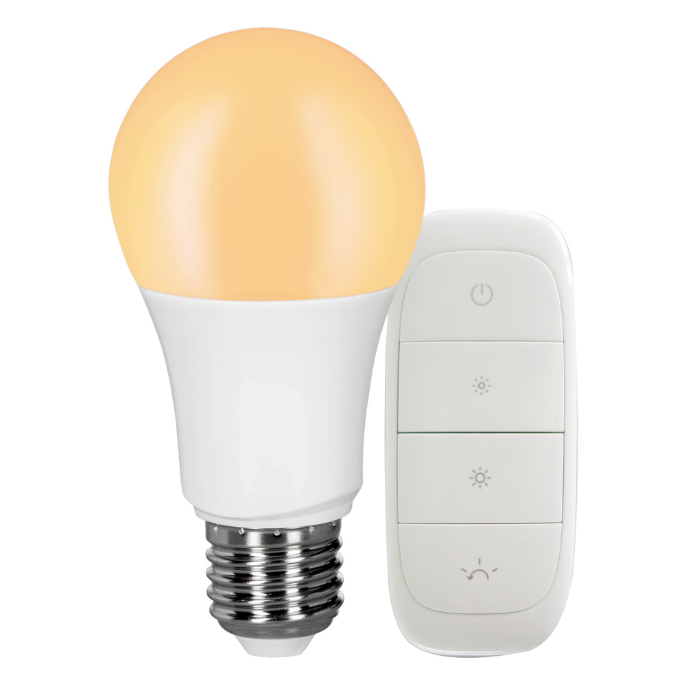 tint Starter-Set mit 9-W-LED-Lampe E27 (Zigbee) und Funk-Fernbedienung