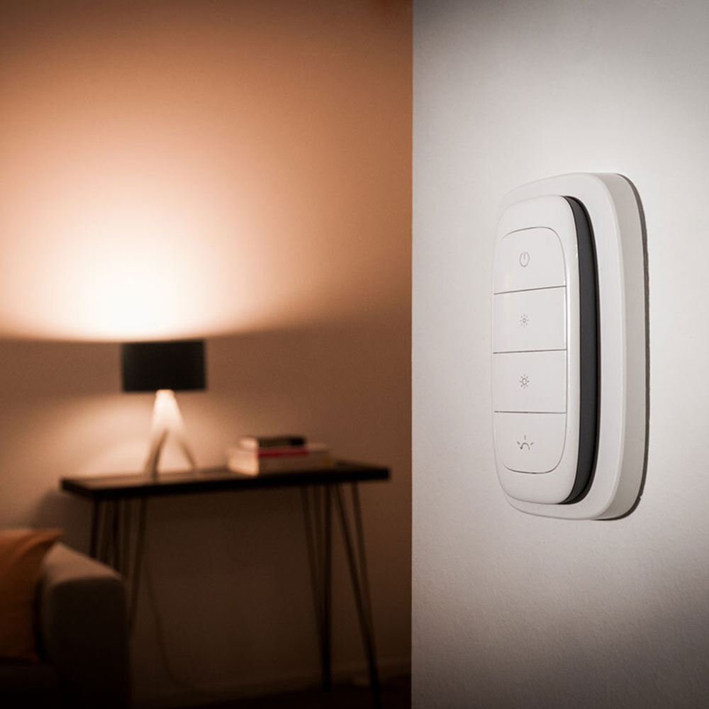 tint Starter-Set mit 9-W-LED-Lampe E27 (Zigbee) und Funk-Fernbedienung
