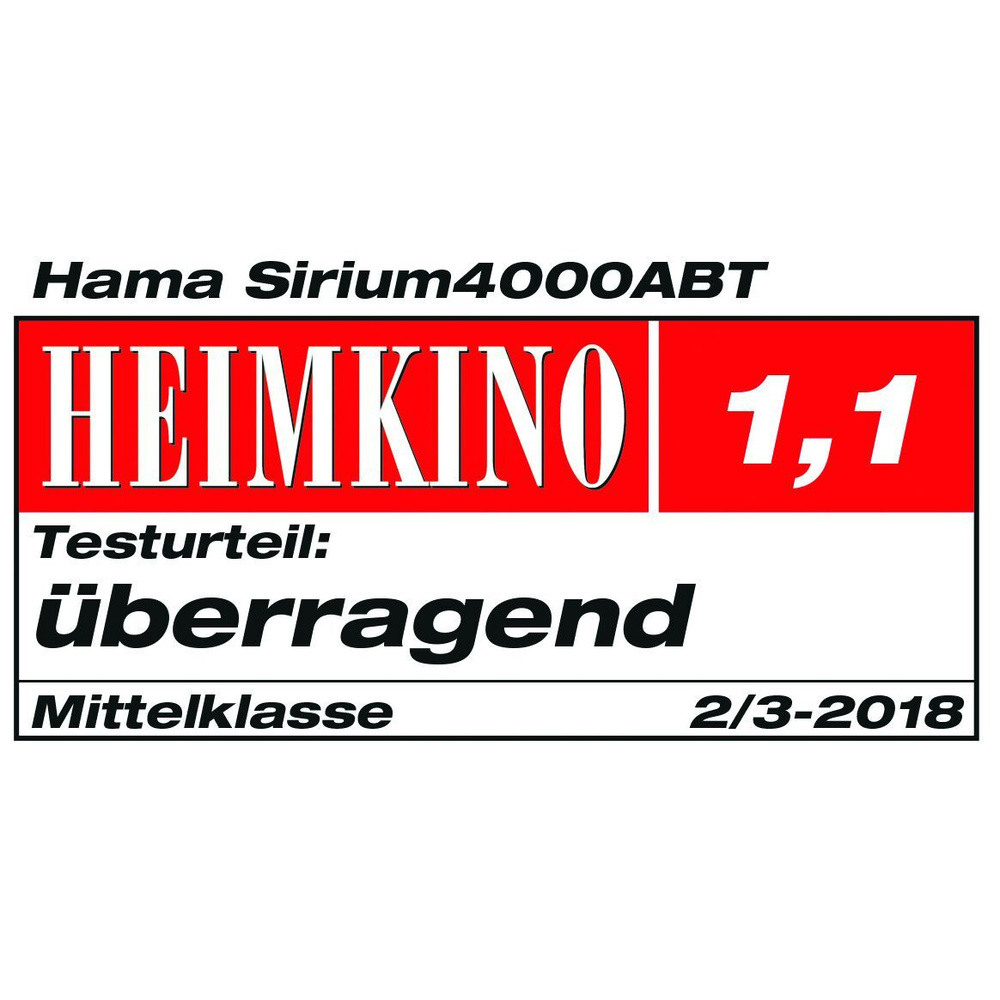 hama Smart-WLAN-Soundbar SIRIUM4000ABT, Bluetooth, WiFi, DLNA, 95-W-RMS