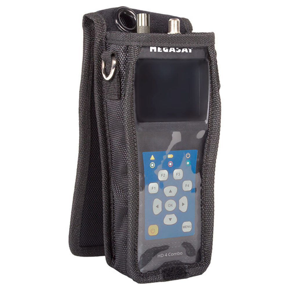 Megasat Satfinder / Sat-Messgerät HD 4 Combo für DVB-S/S2, DVB-T/T2, DVB-C, Farbdisplay, Akkubetrieb