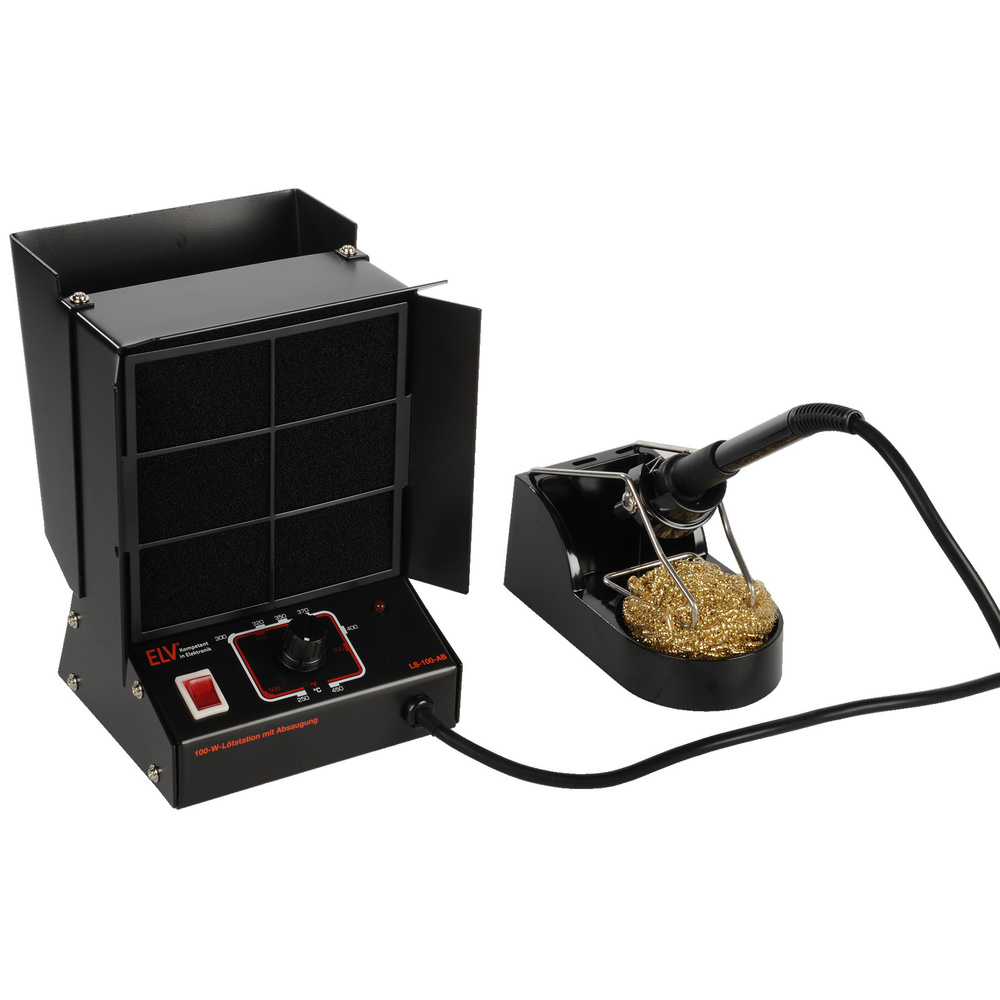 ELV Lötstation LS-100-AB, mit Absaugung, 100 W