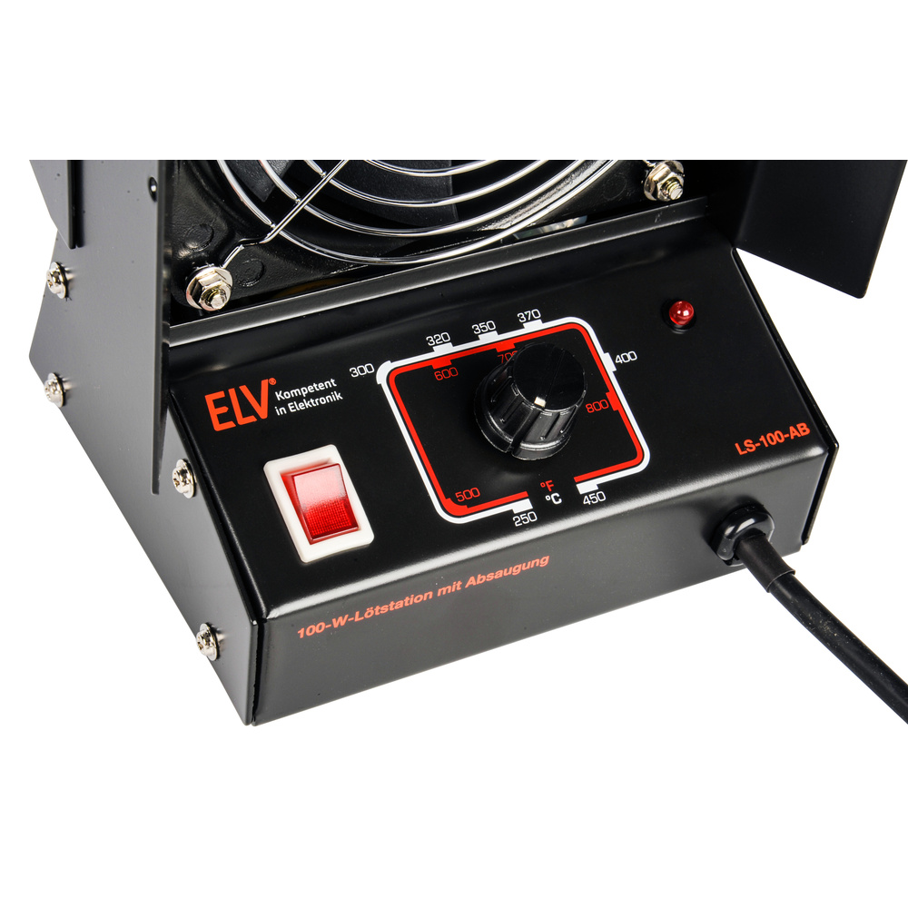 ELV Lötstation LS-100-AB, mit Absaugung, 100 W