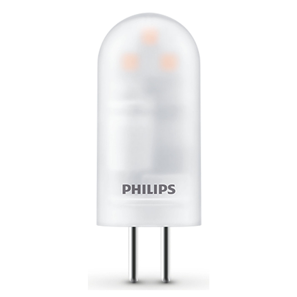 Philips 0,9-W-G4-LED-Lampe, warmweiß, 12 V AC, Höhe nur 38 mm
