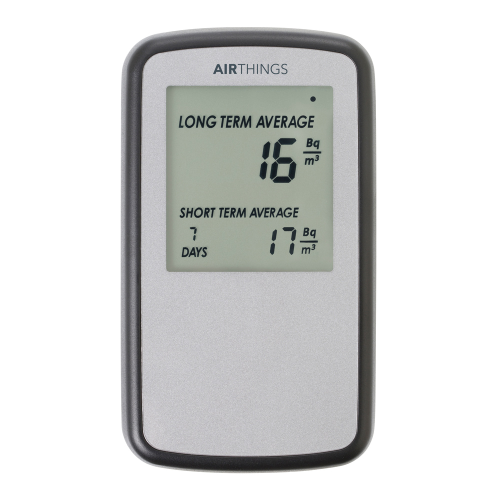 Airthings Radon-Messgerät / Radon-Monitor Corentium Home, Batteriebetrieb