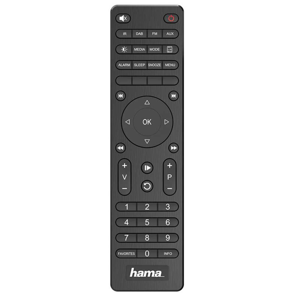 hama Radio-Hi-Fi-Tuner DIT2100MSBT, DAB+/UKW/Internetradio, USB, Bluetooth, Spotify