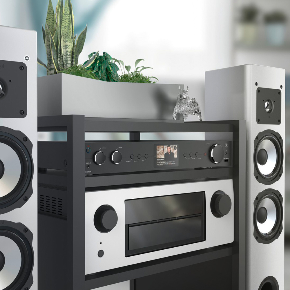 hama Radio-Hi-Fi-Tuner DIT2100MSBT, DAB+/UKW/Internetradio, USB, Bluetooth, Spotify
