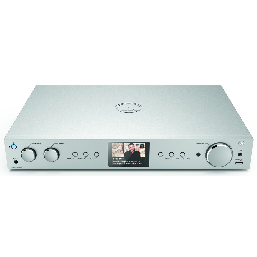 hama Radio-Hi-Fi-Tuner DIT2100MSBT, DAB+/UKW/Internetradio, USB, Bluetooth, Spotify, Alexa