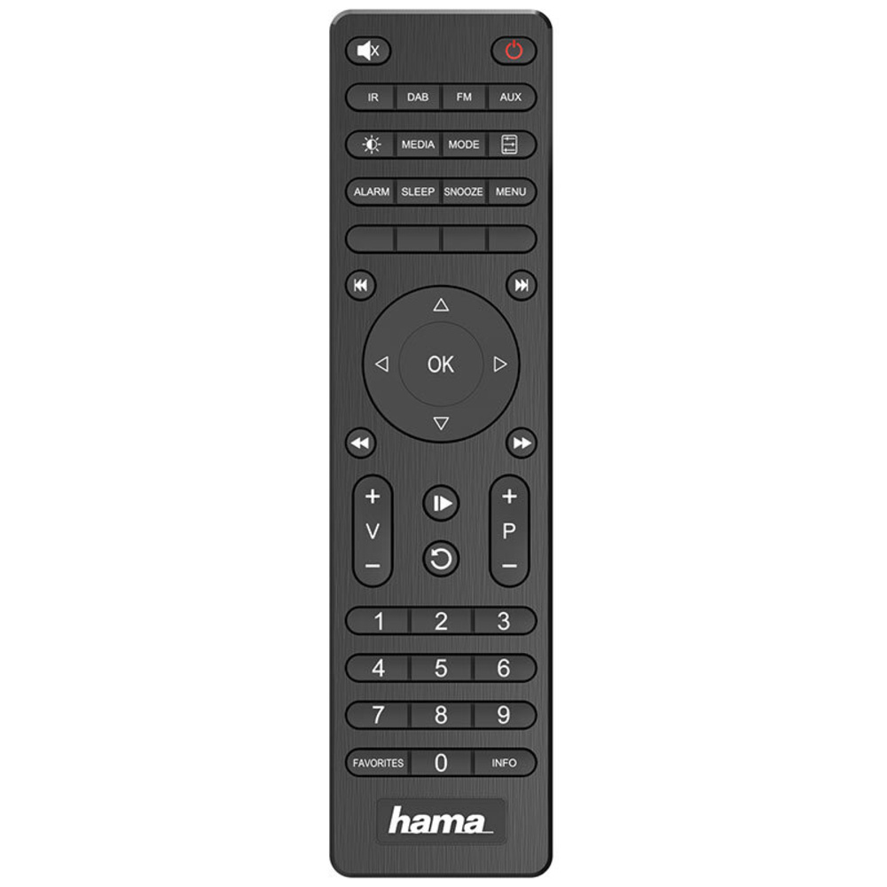 hama Radio-Hi-Fi-Tuner DIT2100MSBT, DAB+/UKW/Internetradio, USB, Bluetooth, Spotify, Alexa