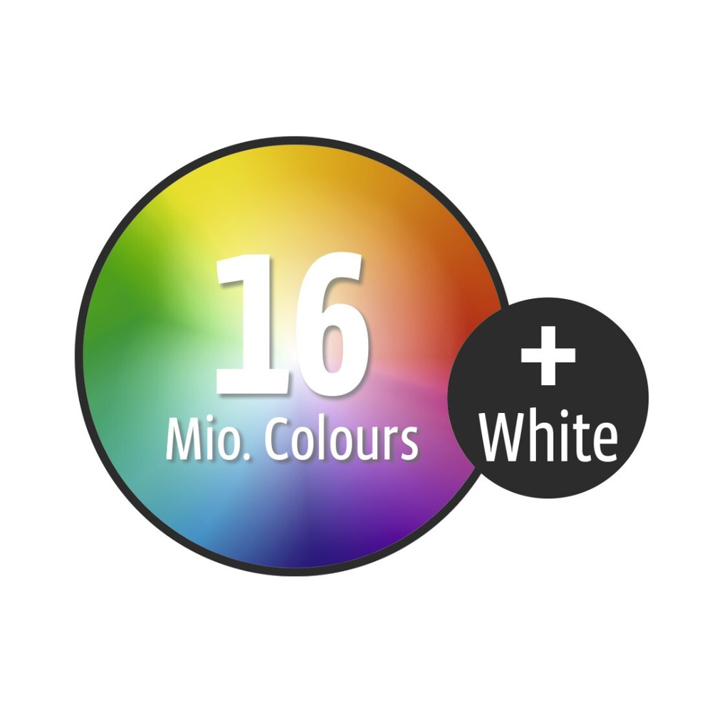 Hama 10-W-WiFi-RGB-LED-Lampe E27, dimmbar, Sprachsteuerung mit Amazon Alexa und Google Assistant