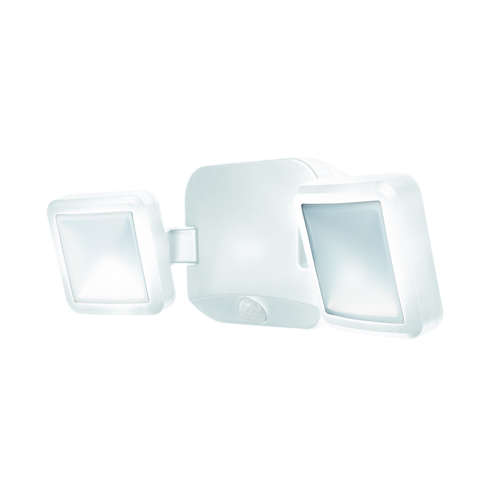 OSRAM 10-W-Batterie-LED-Fluter mit PIR-Sensor, 480 lm, neutralweiß, weiß