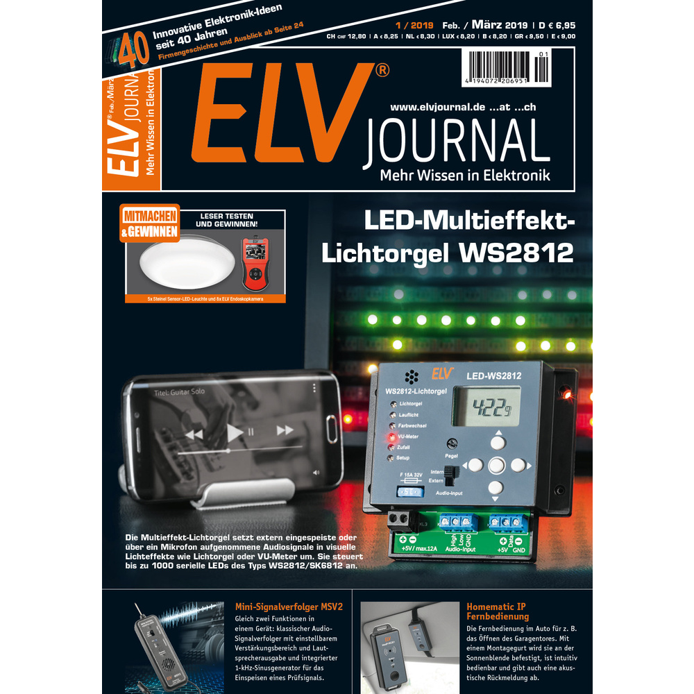 ELVjournal Ausgabe 1/2019 Digital (PDF)