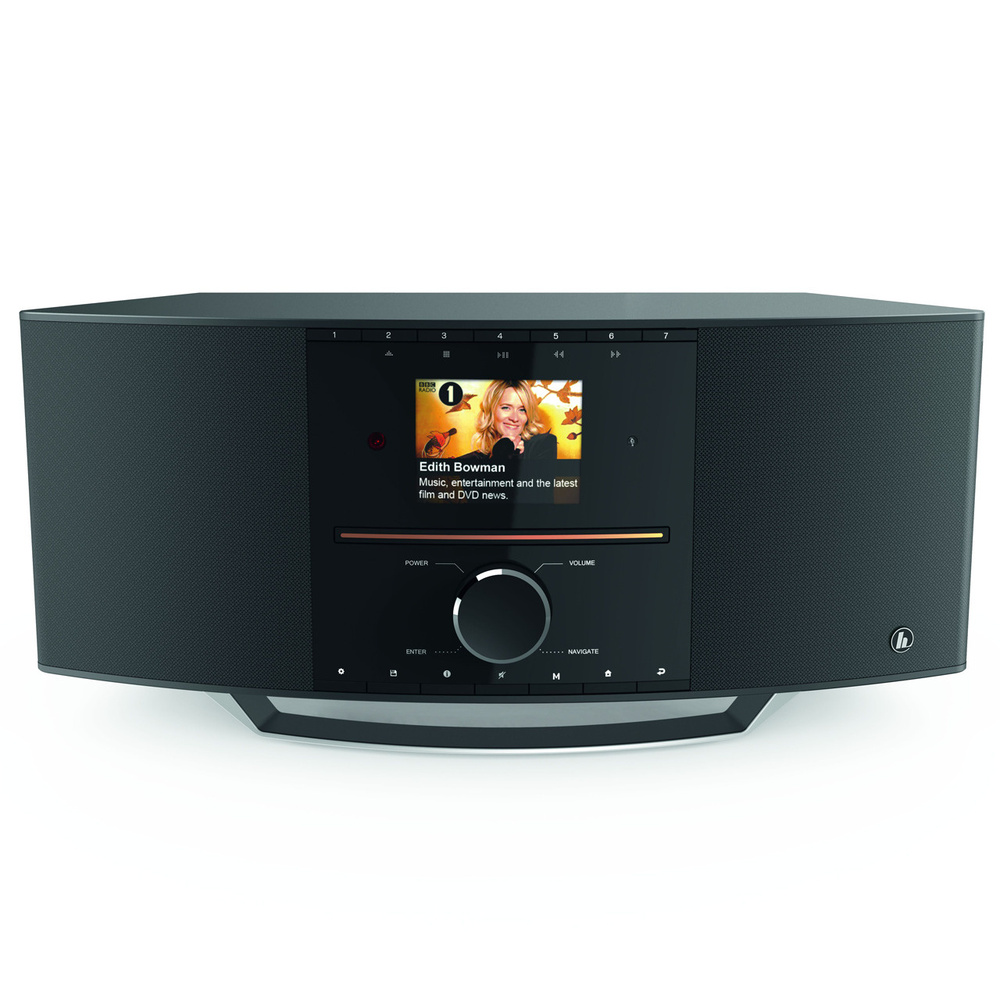 hama Digitalradio DIR3505MSCBT, DAB+/UKW/Internetradio, DLNA, Bluetooth, CD-Player, 40-W-RMS
