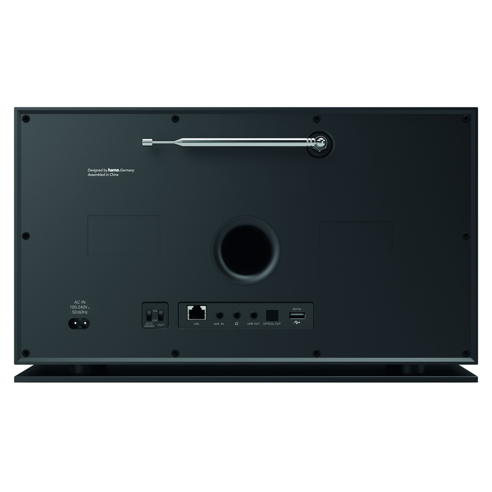 hama Digitalradio DIR3605MSBT, DAB+/UKW/Internetradio, DLNA, Bluetooth, 70-W-RMS