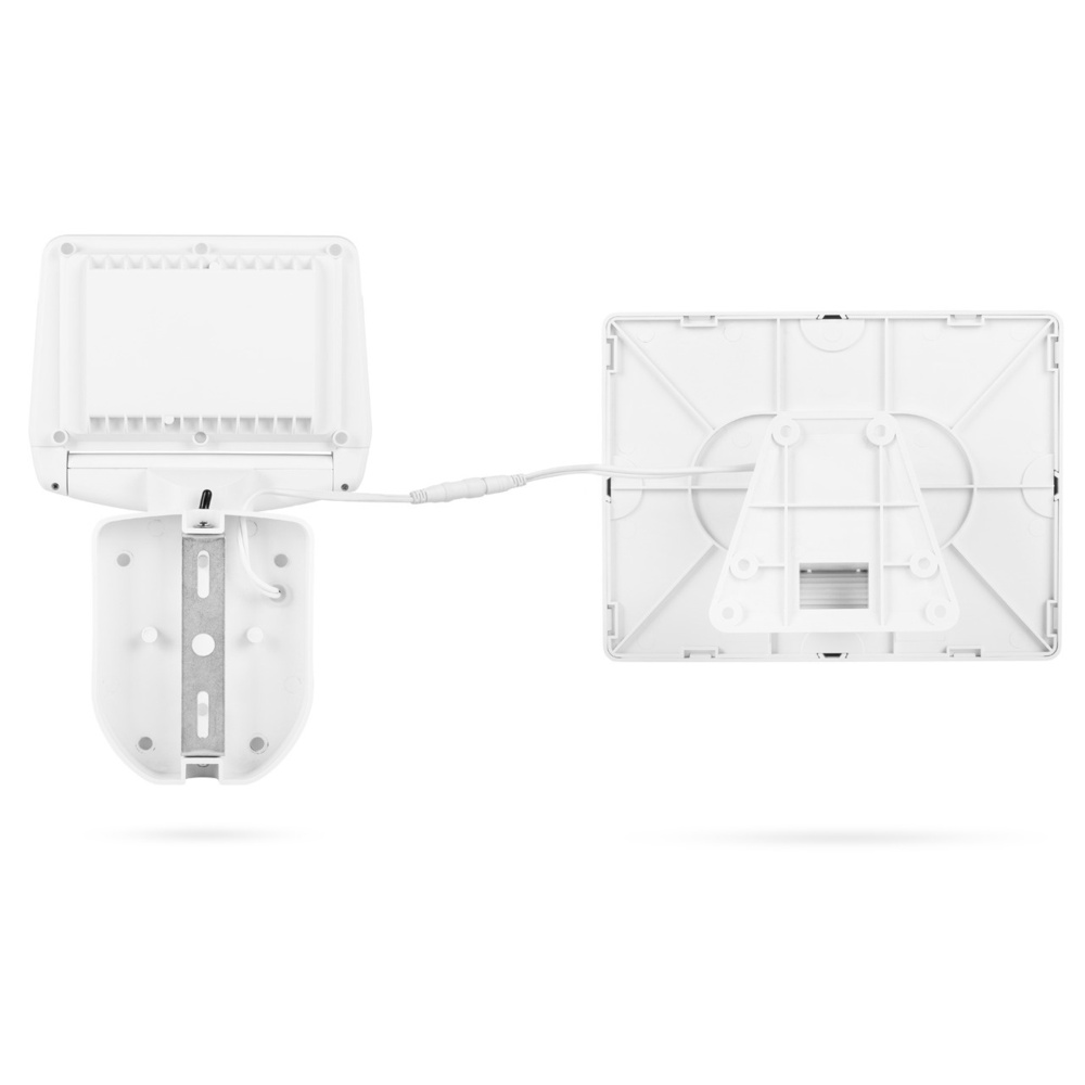 Smartwares Solar-LED-Flutlichtstrahler mit 140°-Bewegungsmelder, 1100 lm, neutralweiß