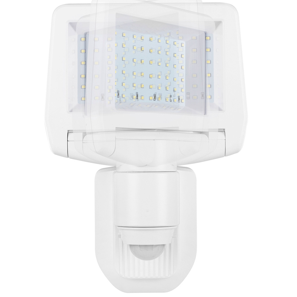 Smartwares Solar-LED-Flutlichtstrahler mit 140°-Bewegungsmelder, 1100 lm, neutralweiß