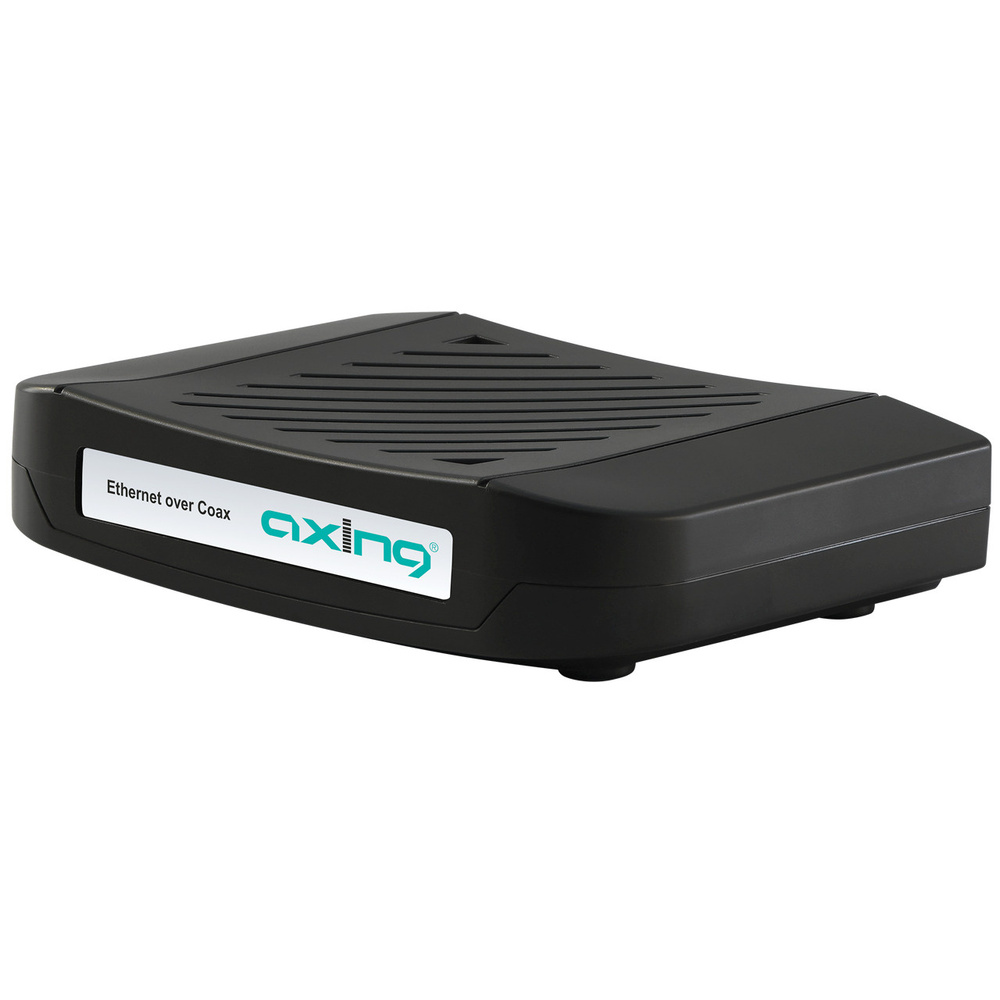 Axing Ethernet-over-Coax Netzwerk-Adapter EoC 2-11, LAN- und WLAN-Verteilung über Koaxkabel