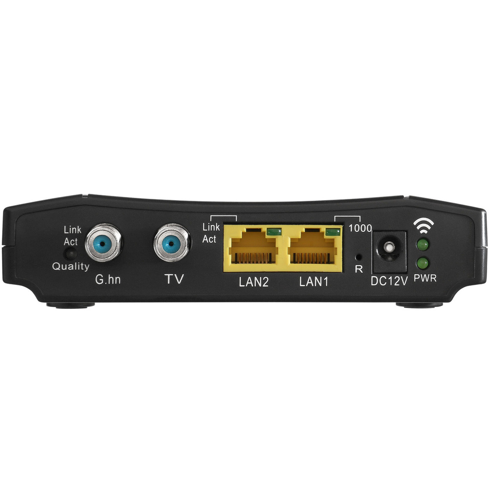 Axing Ethernet-over-Coax Netzwerk-Adapter EoC 2-11, LAN- und WLAN-Verteilung über Koaxkabel