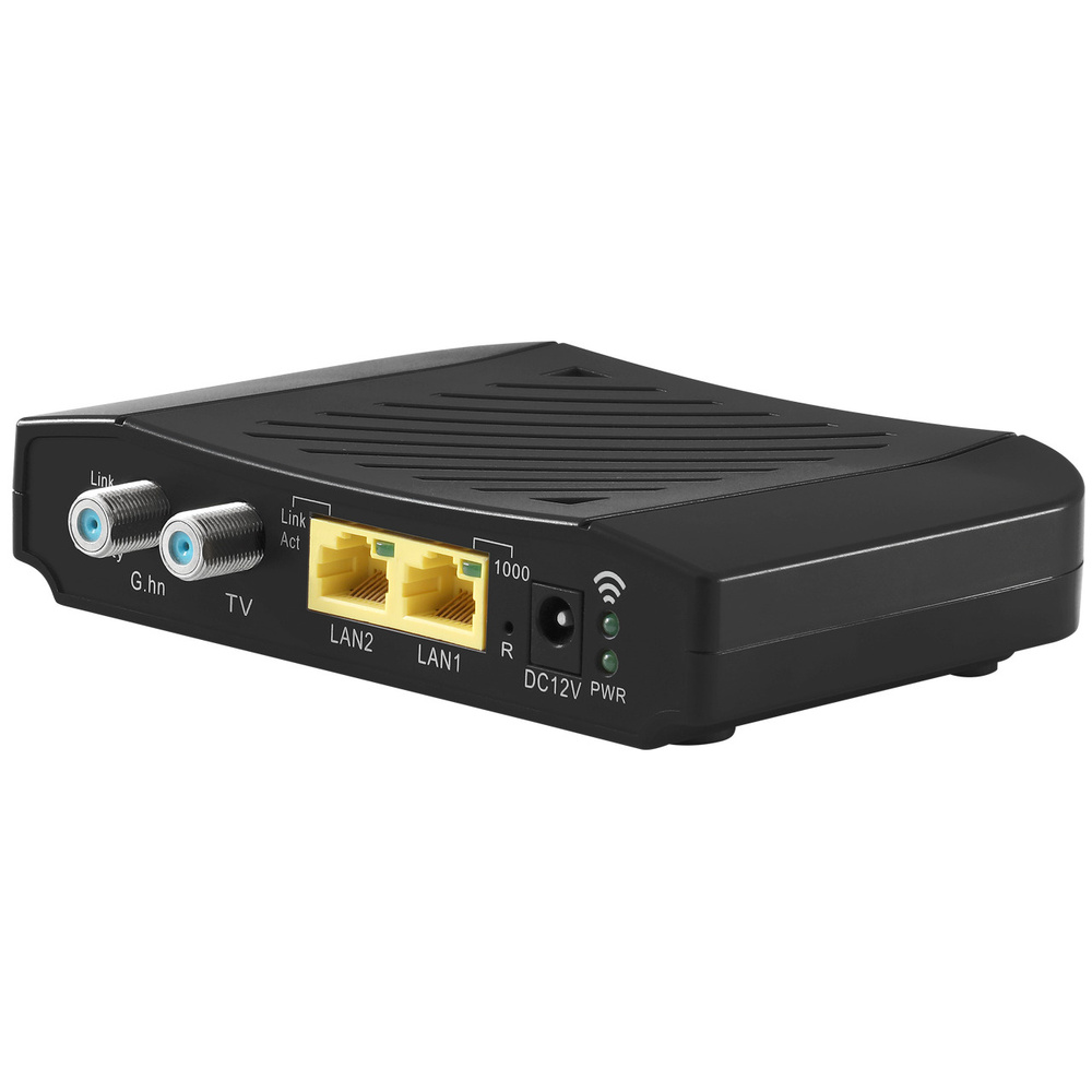 Axing Ethernet-over-Coax Netzwerk-Adapter EoC 2-11, LAN- und WLAN-Verteilung über Koaxkabel