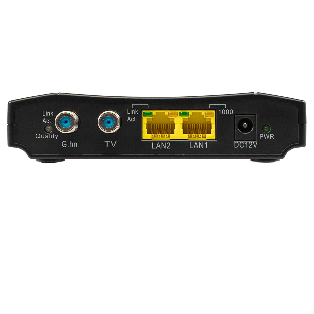 Axing Axing Ethernet-over-Coax Netzwerk-Adapter EoC 1-11, LAN-Verteilung über Koaxialkabel