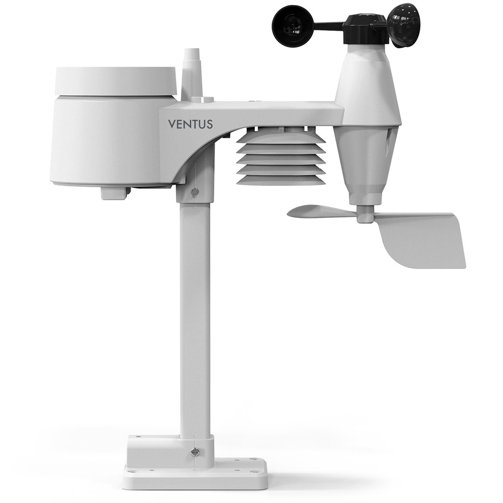 Ventus WLAN-Wetterstation W832 mit Raumklimafunktion, inkl. Funk-Außensensor (868 MHz), App