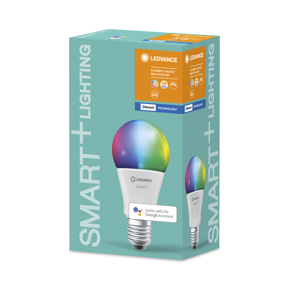 LEDVANCE SMART+ (Bluetooth) 9-W-RGBW-LED-Lampe E27