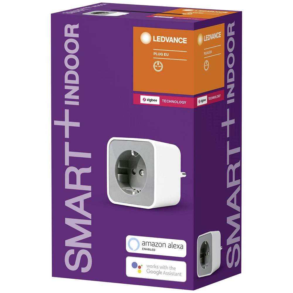 Ledvance SMART+ Funkschaltsteckdose,3680 W (16 A), ZigBee, Amazon Alexa/Google Assistant/Philips Hue