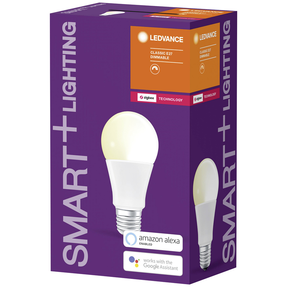 Ledvance SMART+ 8,5-W-LED-Lampe E27, matt, dimmbar, ZigBee