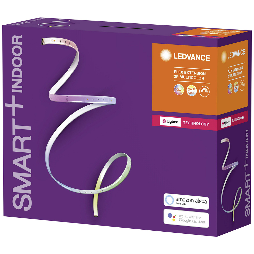 Ledvance SMART+ 2x 0,6 m RGB-LED-Streifen, ZigBee, IP20