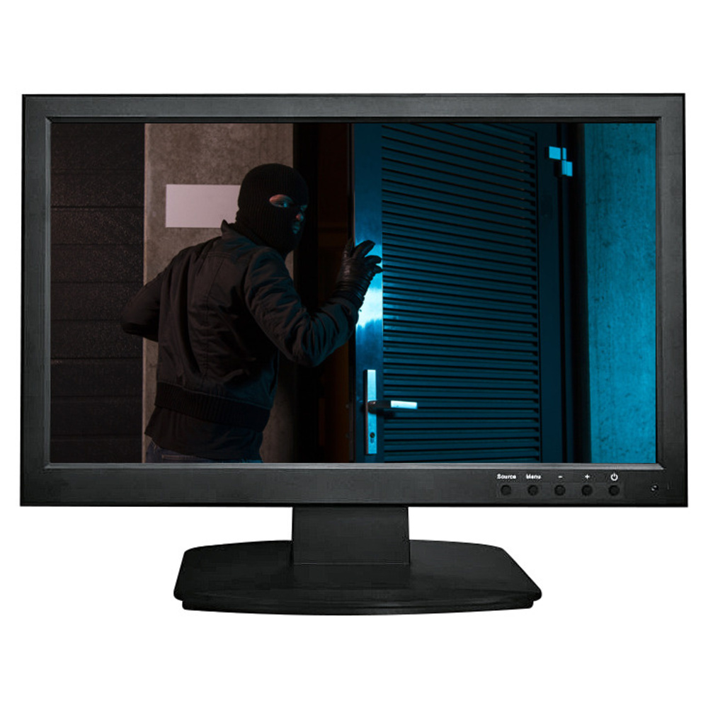 B & S Technology Überwachungsmonitor BSHDMON19 (19,5") mit BNC- und HDMI-Eingang (1080p / Full-HD)