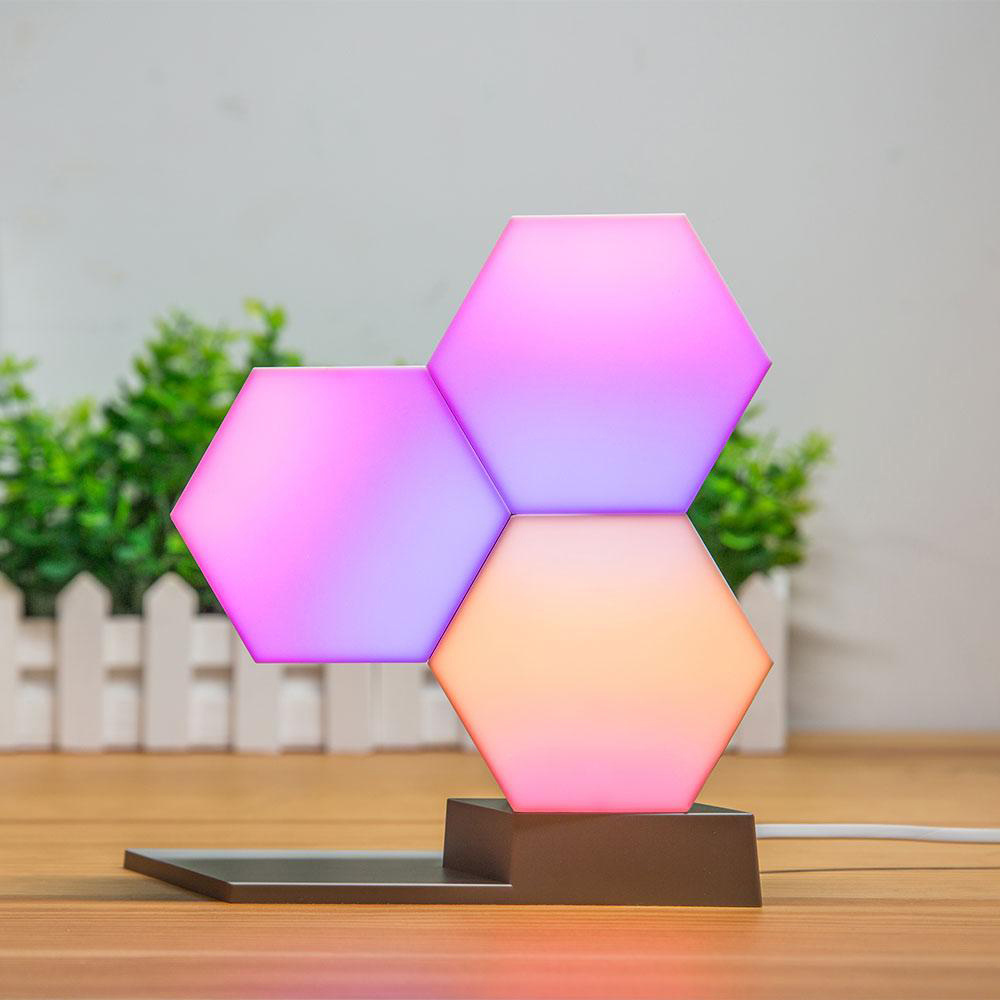 Cololight Starter-Set CL163 PRO, mit Hauptcontroller, 3x Lichtmodul und 1x Standsockel