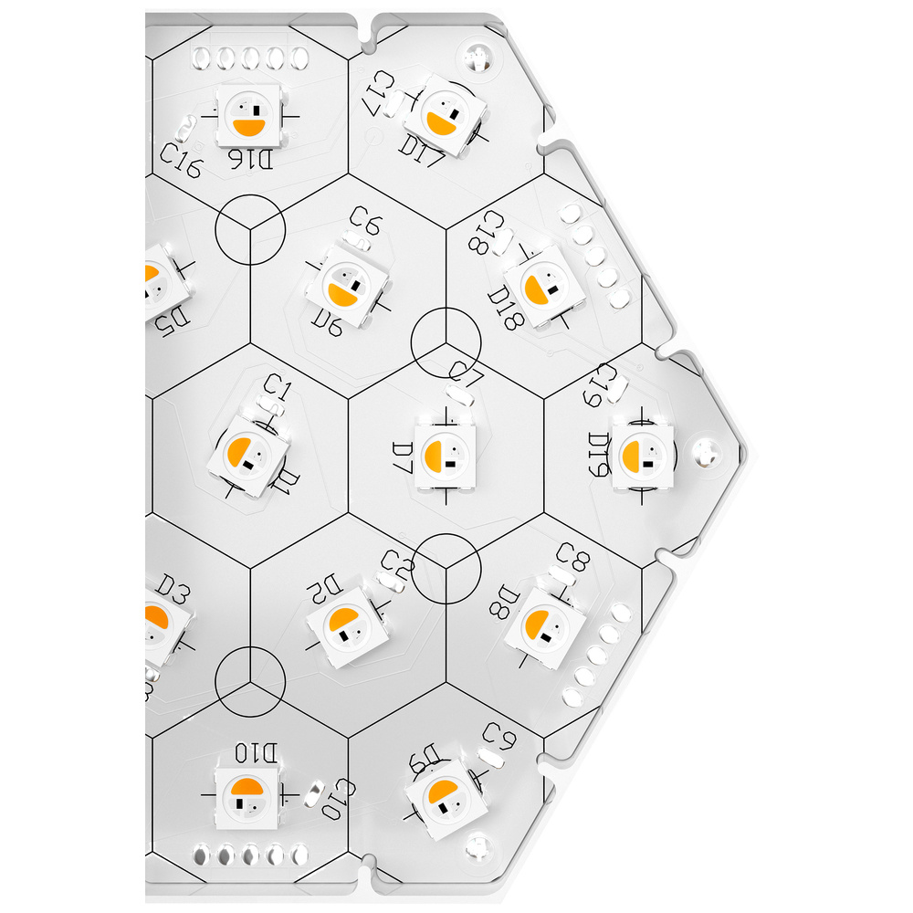 Cololight Starter-Set CL163 PRO, mit Hauptcontroller, 3x Lichtmodul und 1x Standsockel
