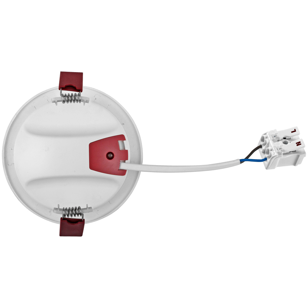 HEITRONIC 6-W-LED-Einbaustrahler KALLISTO, warmweiß, nur 30 mm Einbautiefe, durchschleifbar, dimmbar