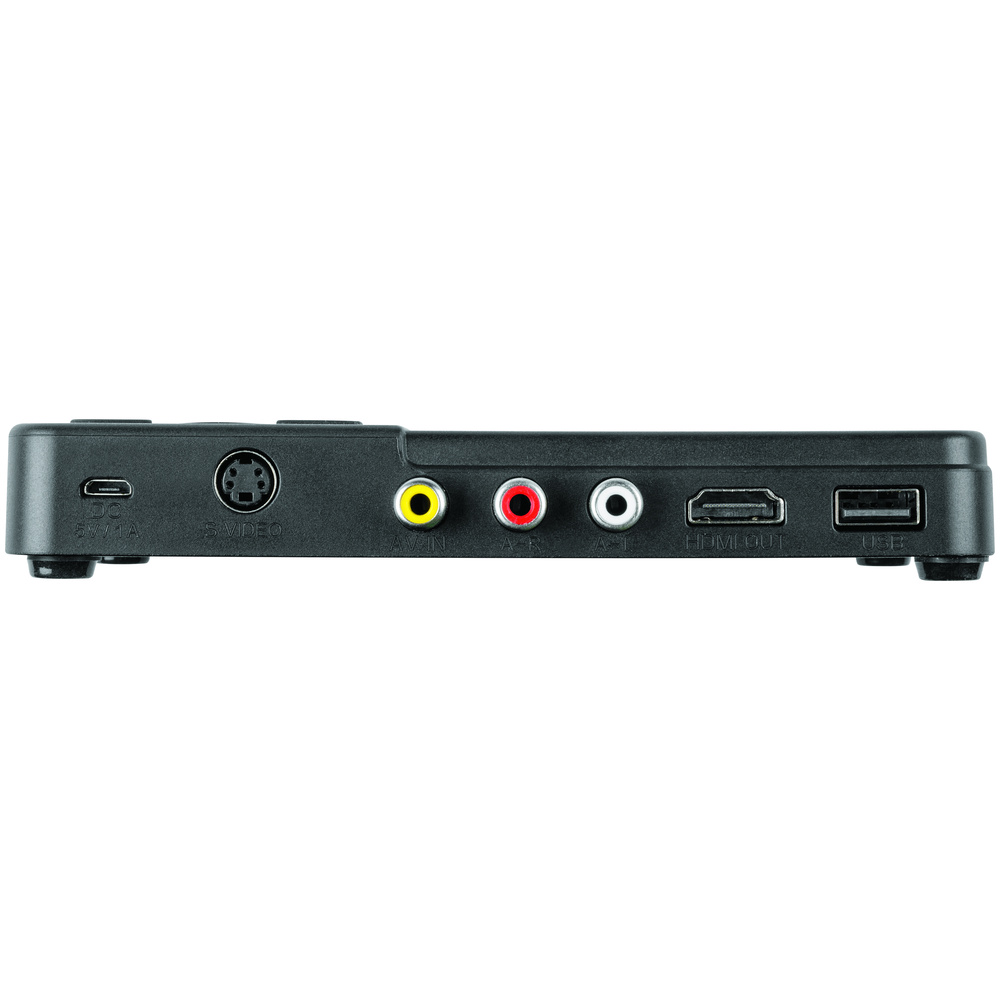 dnt Video-Digitalisierer Grabstar AV, 8,9-cm-LC-Display (3,5"), S-Video, speichert auf USB/SD-Medien