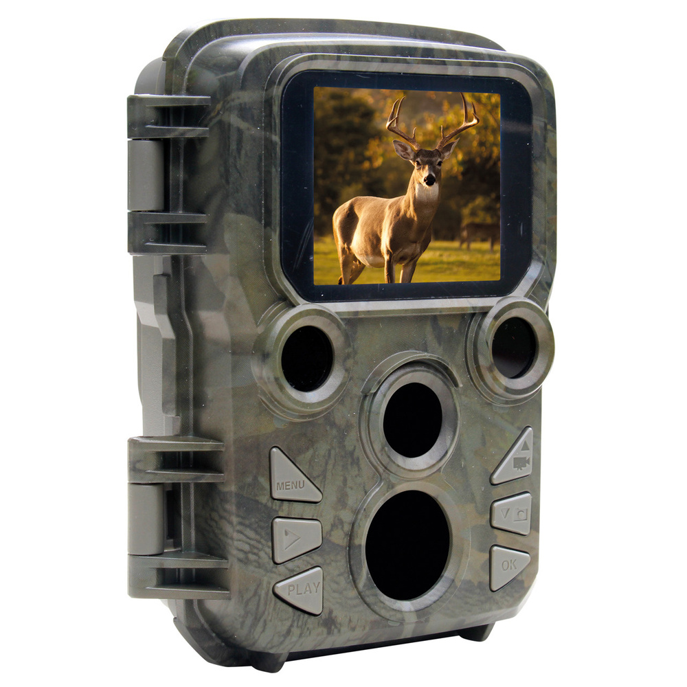 Braun Mini-Fotofalle / Wildkamera Scouting Cam BLACK500 Mini, 16 MP, 1080p, IP56, Auslösezeit 0,45s