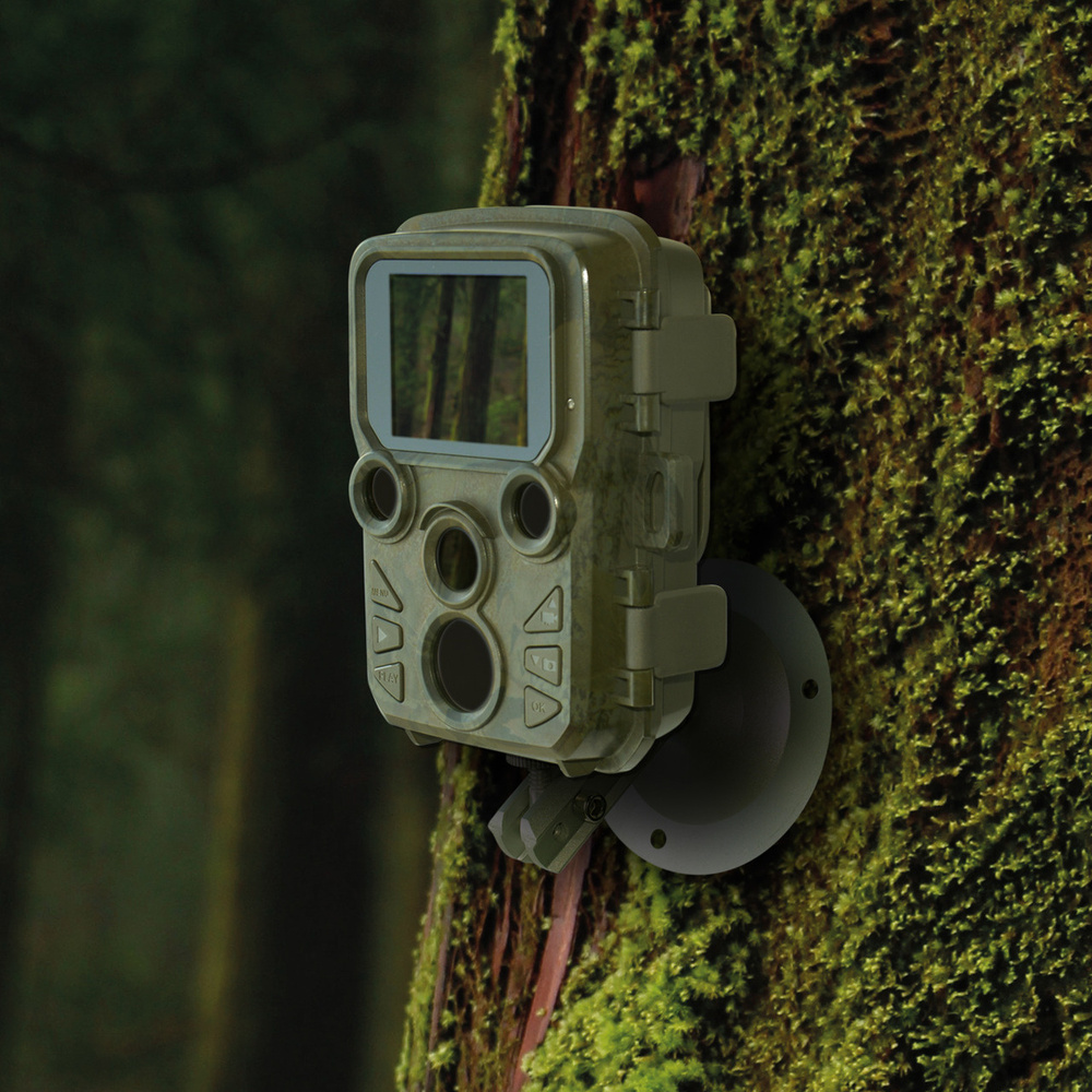 Braun Mini-Fotofalle / Wildkamera Scouting Cam BLACK500 Mini, 16 MP, 1080p, IP56, Auslösezeit 0,45s