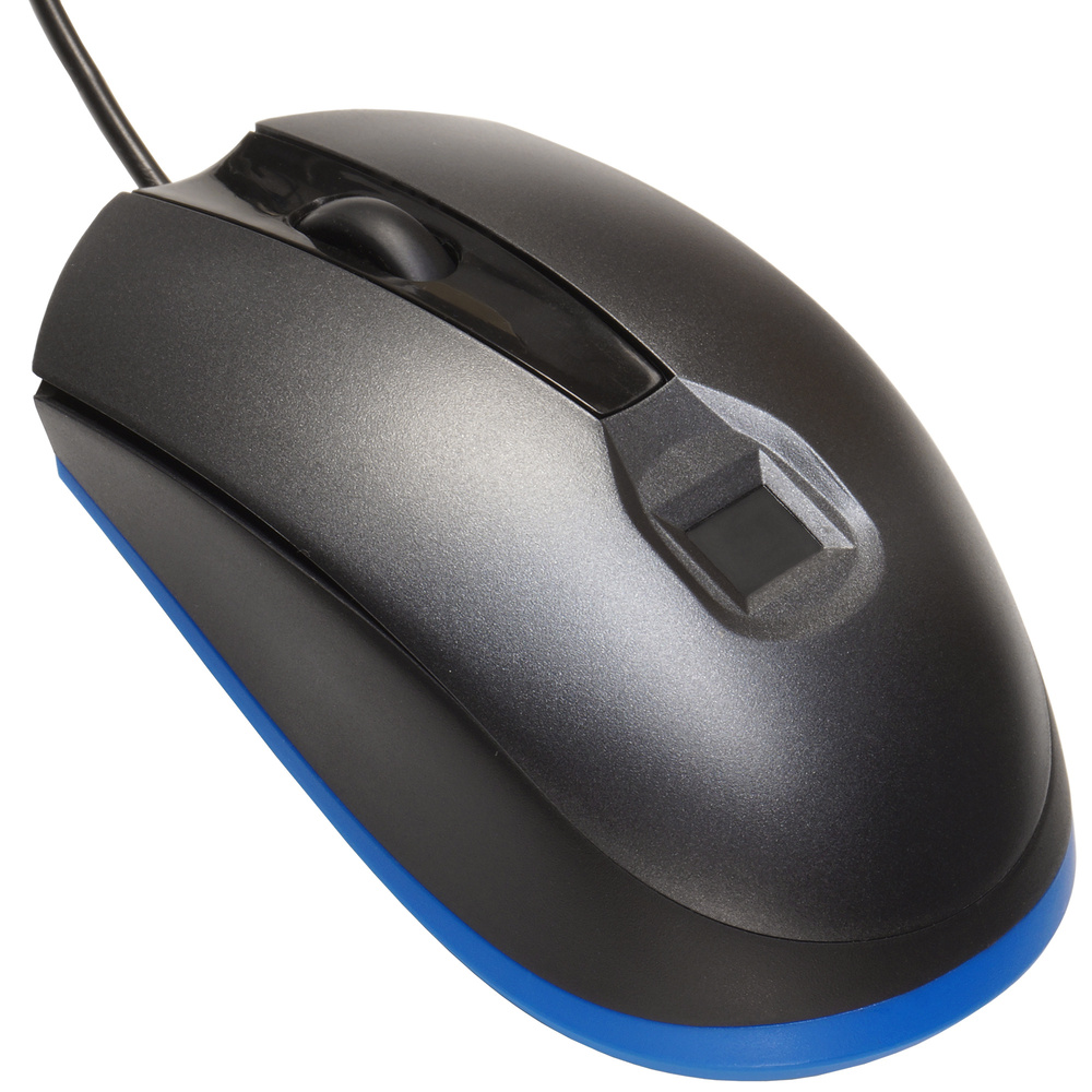 FeinTech-PC-Maus FPM00300 mit Fingerabdruck-Entsperrung für Windows 10/8/7, 1200 dpi