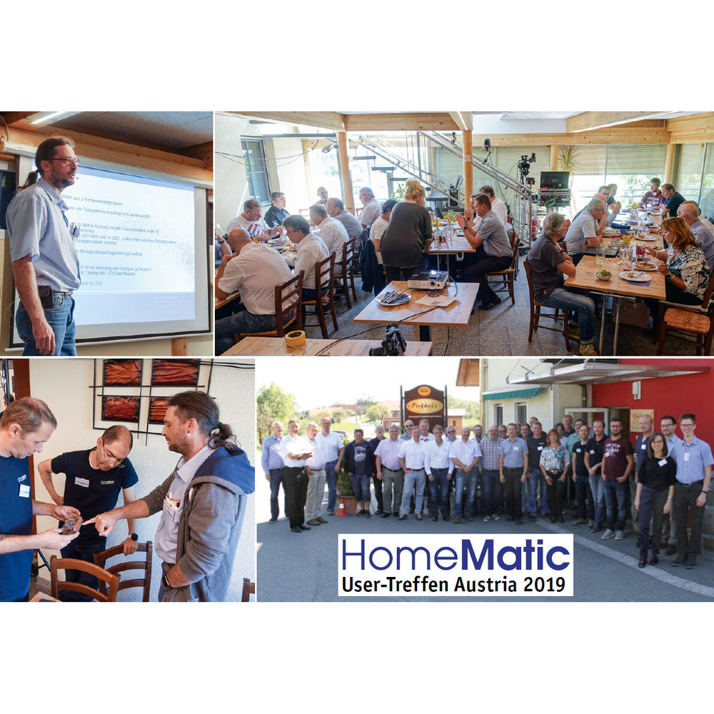 Homematic verbindet - 7. Homematic User-Treffen Österreich