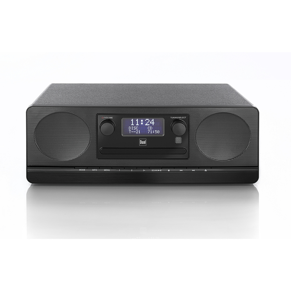 Dual Digitalradio DAB 420BT, UKW/DAB+, Bluetooth, USB, integrierter CD-Player