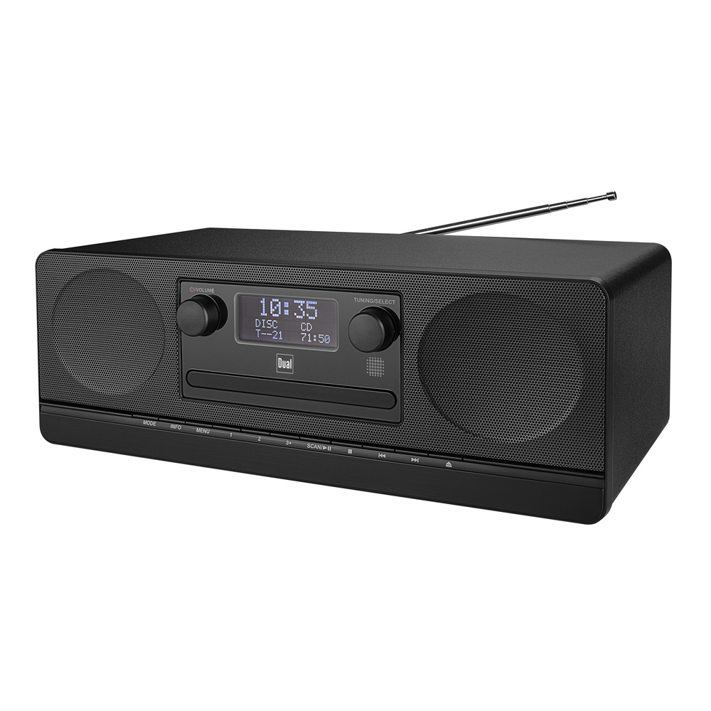 Dual Digitalradio DAB 420BT, UKW/DAB+, Bluetooth, USB, integrierter CD-Player