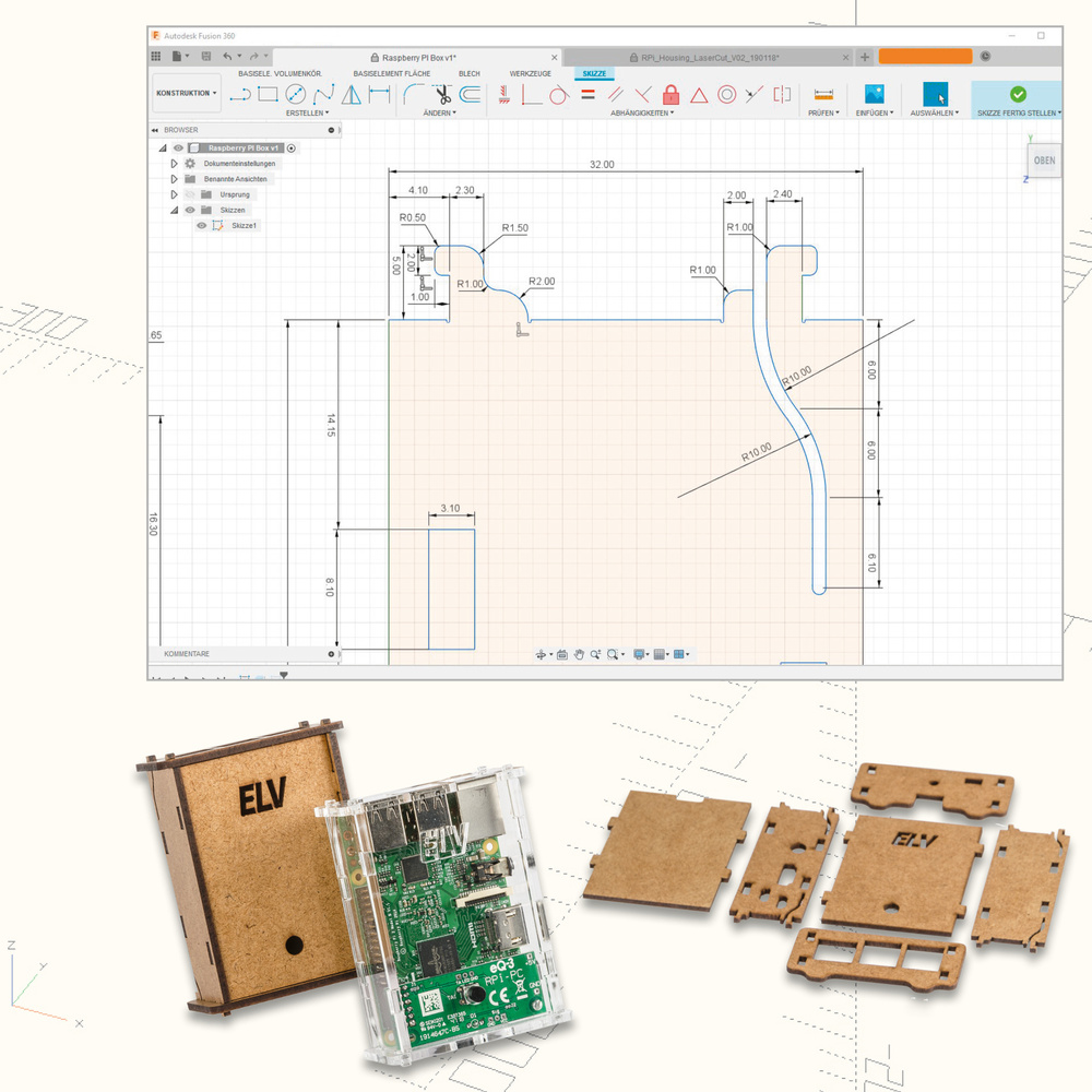 Von der Idee zum Objekt - Einstieg in das Computer-Aided Design (CAD) Teil 4