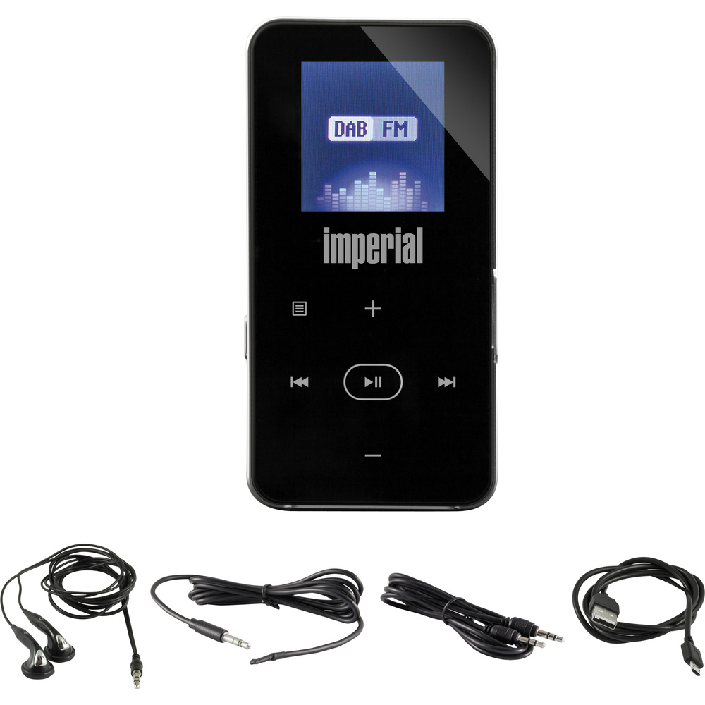 Imperial Portables Pocketradio DABMAN 2, UKW/DAB+, Bluetooth-/UKW-Transmitterfunktion