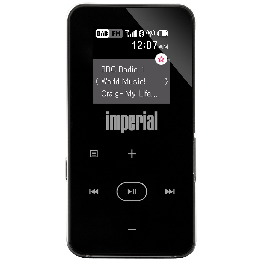 Imperial Portables Pocketradio DABMAN 2, UKW/DAB+, Bluetooth-/UKW-Transmitterfunktion
