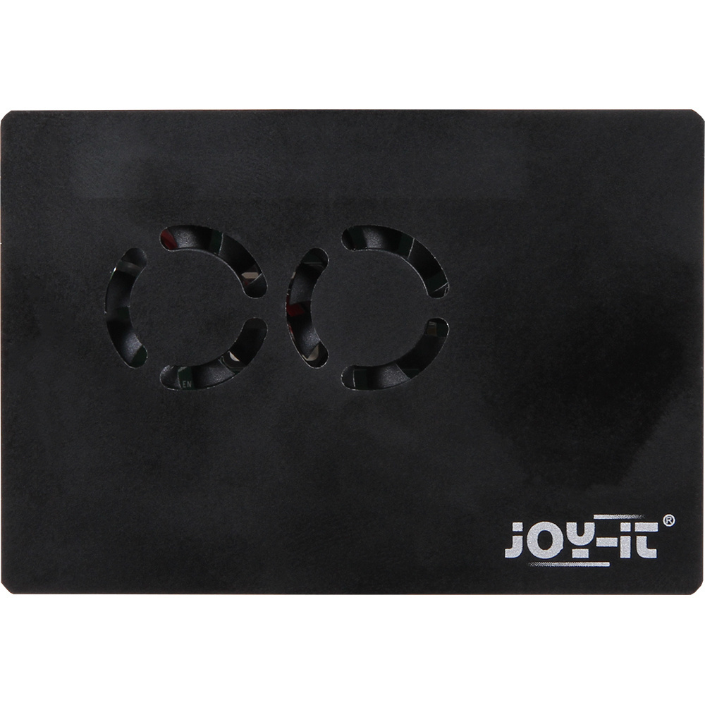 Joy-IT-SBC-Magnetgehäuse für Raspberry Pi 4, inkl. aktiver Kühler und Magnetverschluss