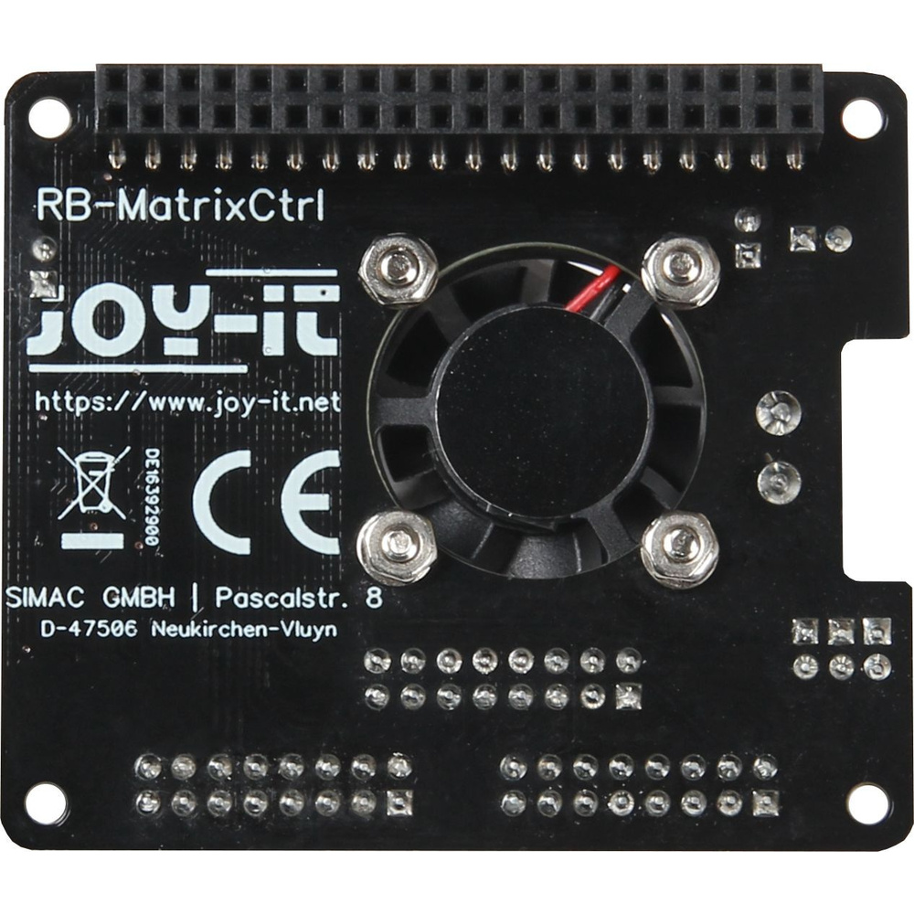 Joy-IT Matrix-Controllerboard für RGB-LED-Matrix, inkl Lüfter