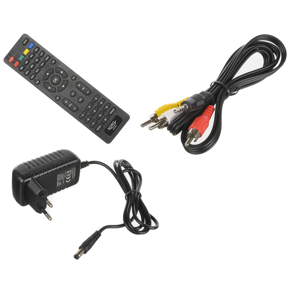 Xoro TWIN-Satelliten-Receiver HRS 9194, mit USB-Aufnahmefunktion und Timeshift, 1080p