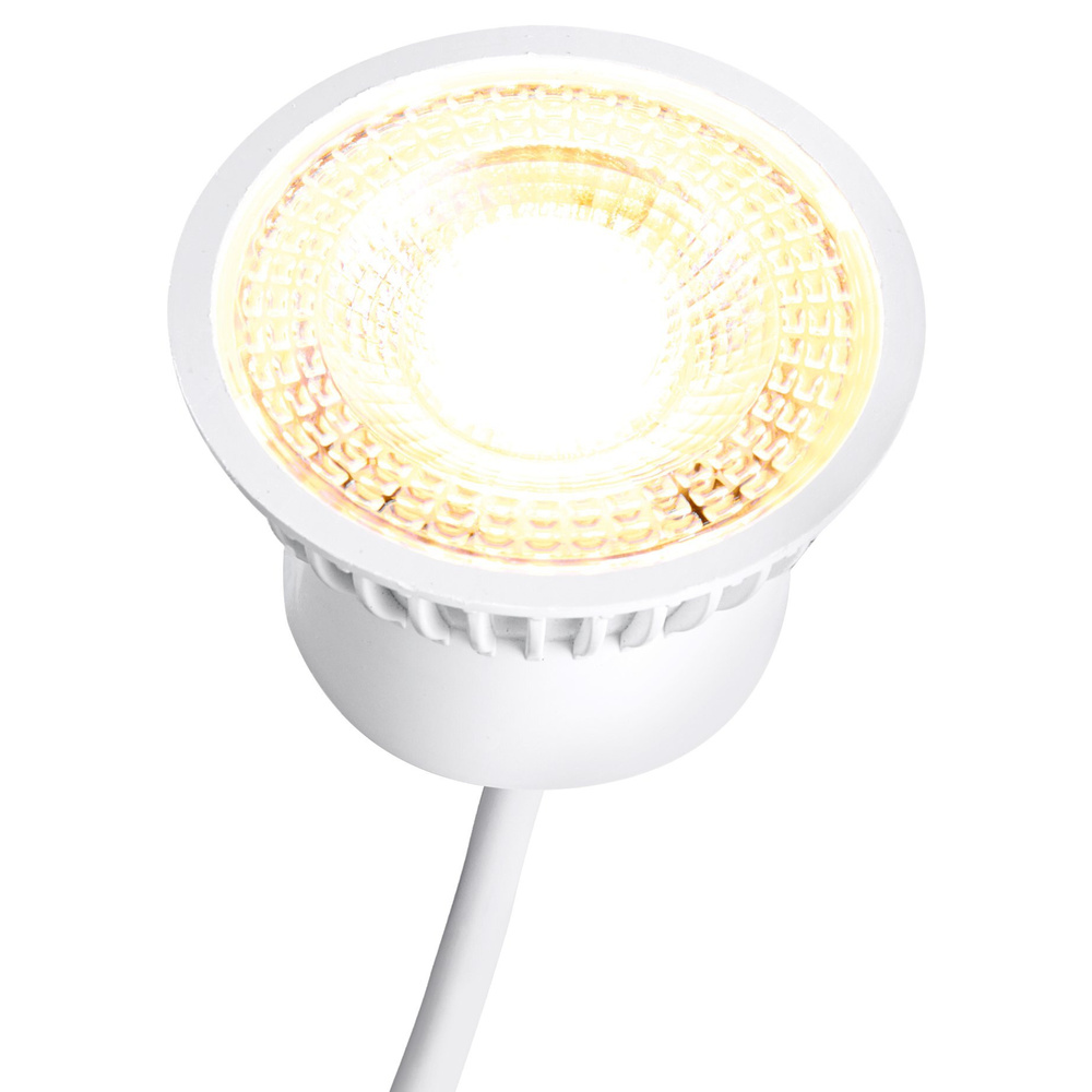 HEITRONIC 5-W-LED-Modul für Standard-GU10-GU5.3-Fassungen, 3fach dimmbar per Lichtschalter, warmweiß