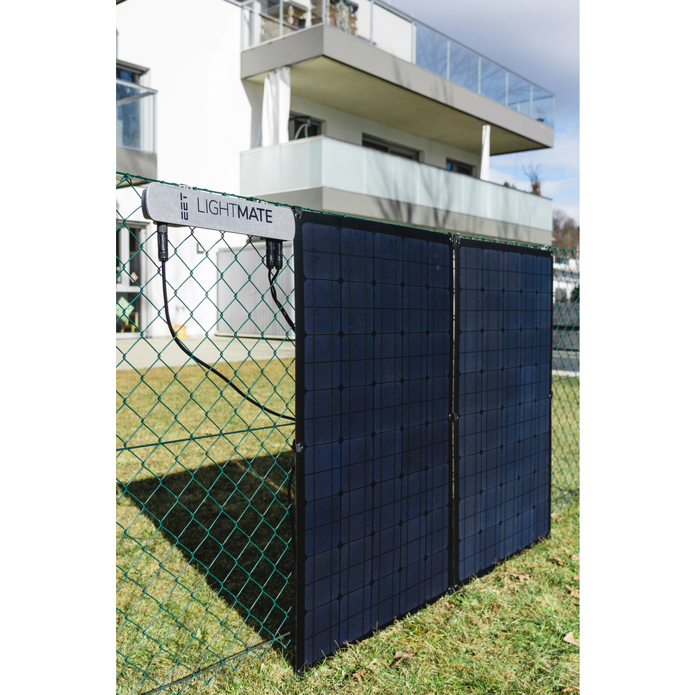 EET PLUG-IN-Photovoltaik-Balkonkraftwerk LightMate B, 210 Wp, steckerfertig