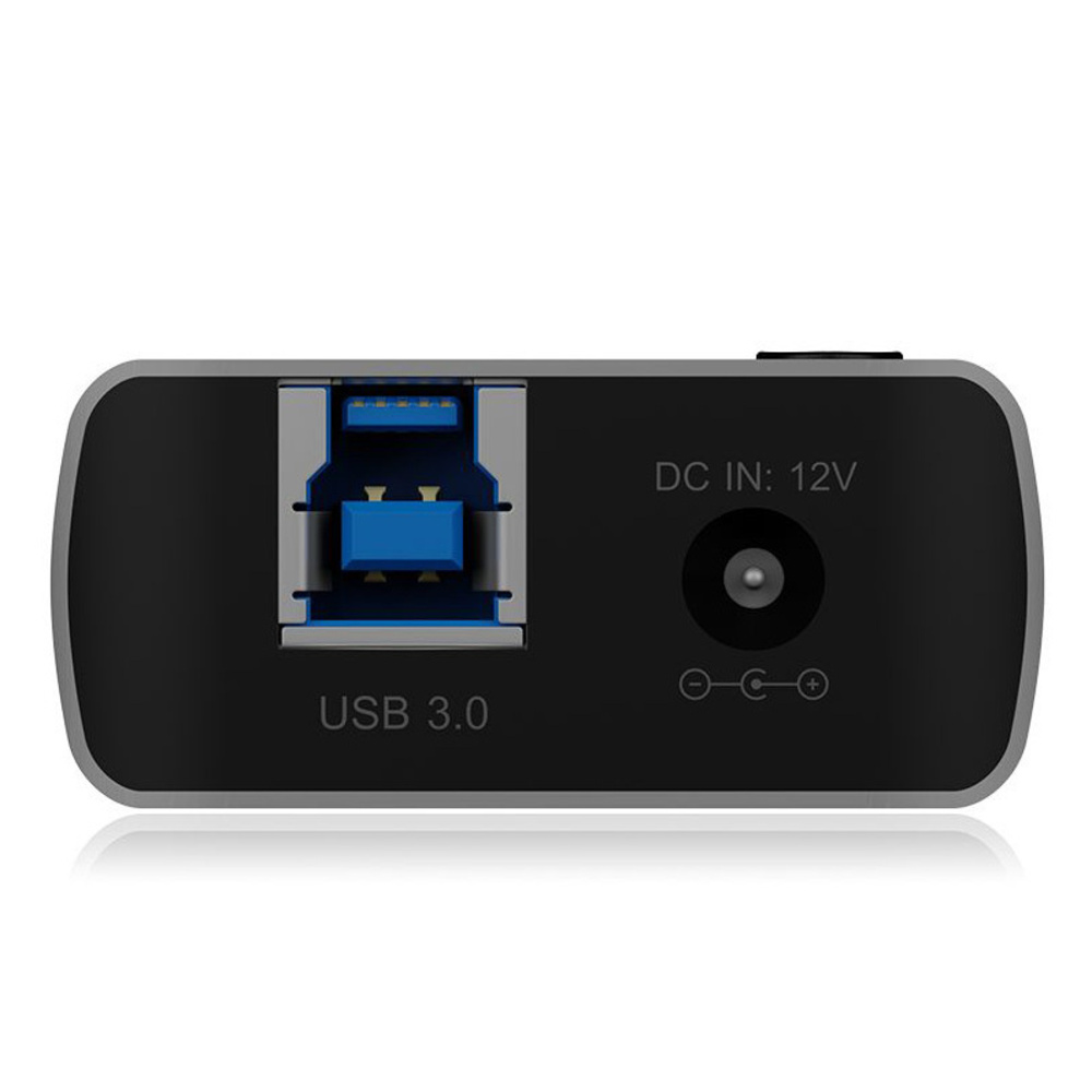 ICY BOX 15-Port-USB-Hub IB-HUB1715-U3, mit Ein-/Ausschaltern an jedem Port, Power Delivery (PD)