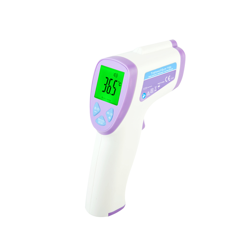 Easypix Kontaktloses IR-Thermometer TG2 zum Messen von Körper- und Oberflächentemperaturen
