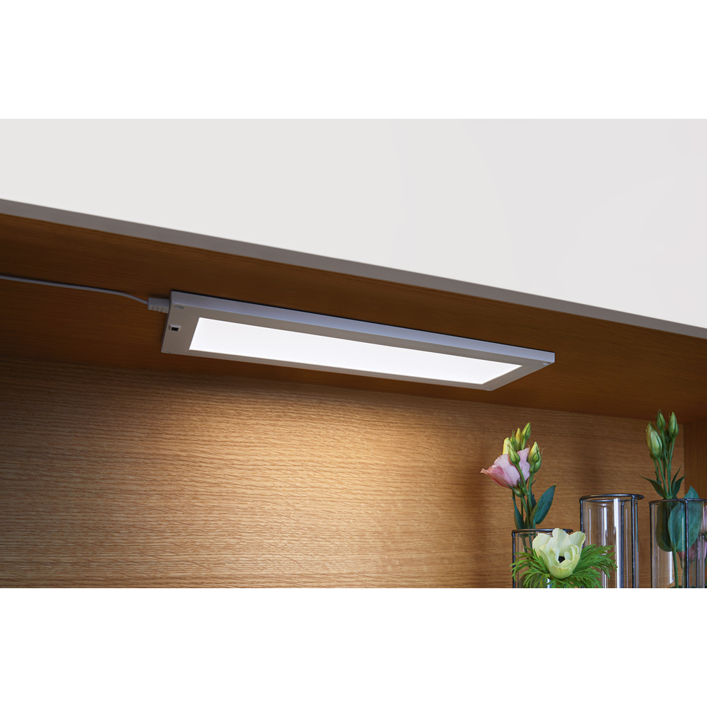 LEDVANCE 5-W-LED-Panel CABINET, 300 x 100 mm, mit Bewegungssensor, stufenlos dimmbar, IP20